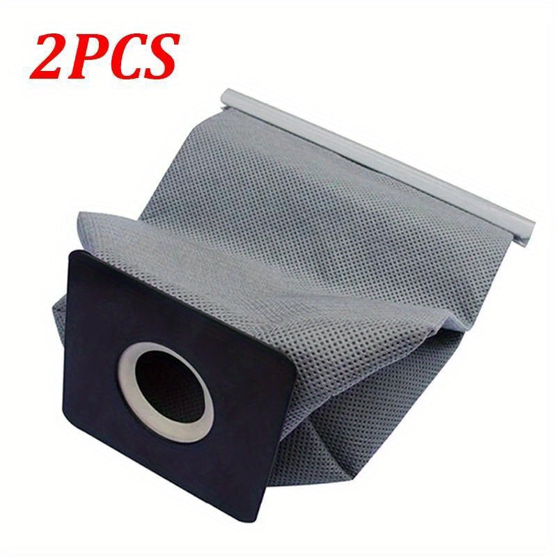 High-Efficiency Washable Non-Woven Dust Bag for Vacuum Cleaners Gray 10x11cm