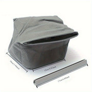 High-Efficiency Washable Non-Woven Dust Bag for Vacuum Cleaners Gray 10x11cm