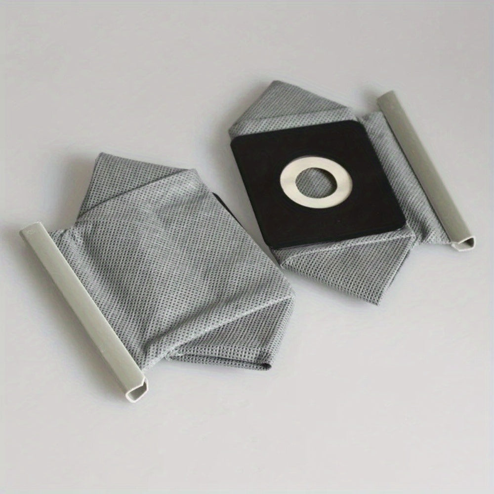High-Efficiency Washable Non-Woven Dust Bag for Vacuum Cleaners Gray 10x11cm