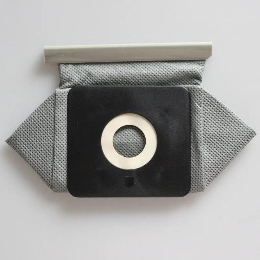 High-Efficiency Washable Non-Woven Dust Bag for Vacuum Cleaners Gray 10x11cm