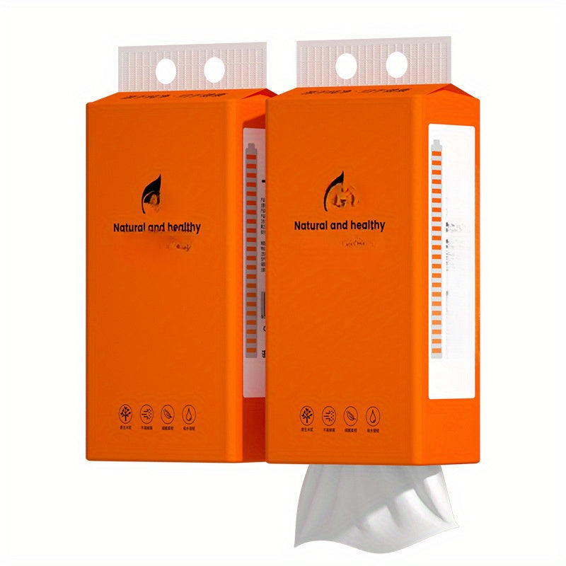 Thick Soft Toilet Paper Made from Plant-Based Wood Pulp Coreless Dye-Free for Home Use