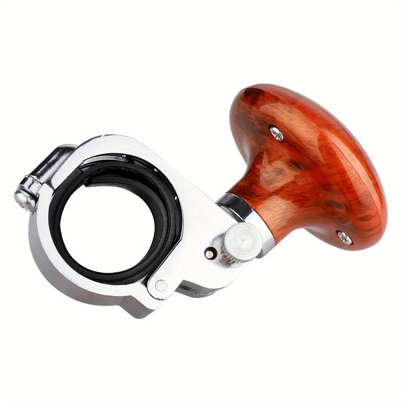 Yog'och bilan bezatilgan yig'iladigan alyuminiy boshqaruv g'ildiragi knopkasi Avto aksessuarlar