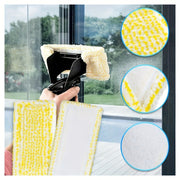 Set of 4 Microfiber Pads for Window Vacuum Cleaners Replacement Floor Mops