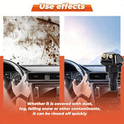 Car Windshield Wiper Washer Spray Nozzle Dual Holes Water Jet