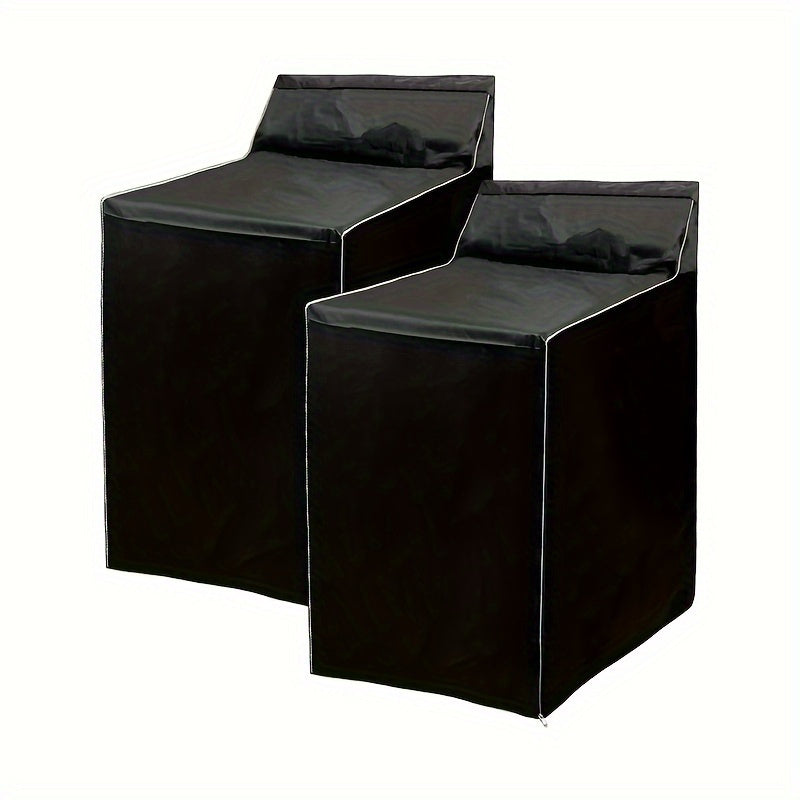 2 Pieces Premium Washer Dryer Cover Durable 500D Fabric For Indoor Outdoor