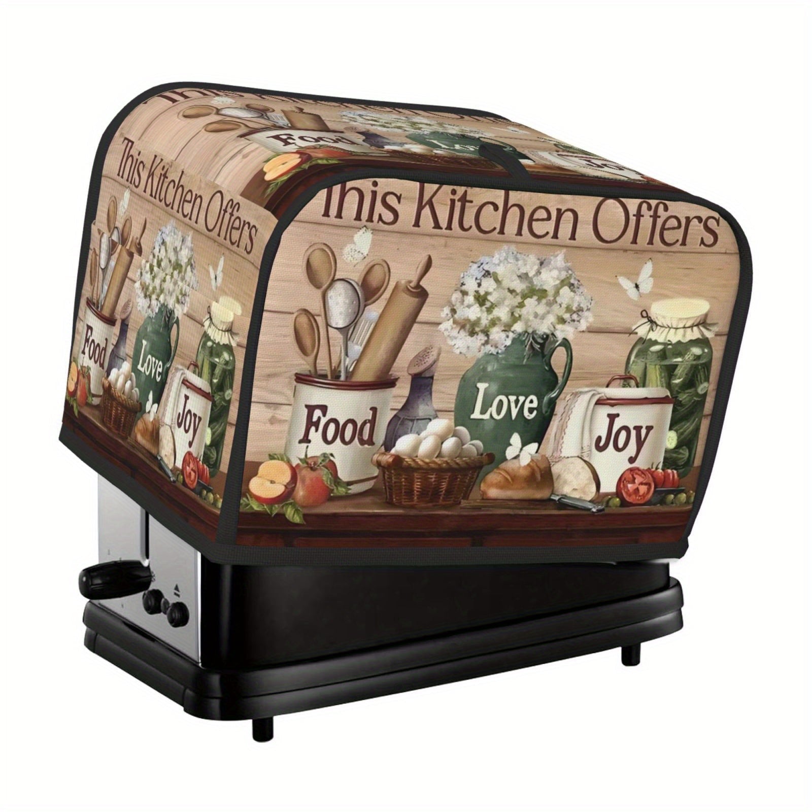 Kitchen Appliance Cover for 2-Slice and 4-Slice Toasters Dustproof Insect-Proof Bread Machine Protector