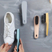 Soft Bristle Shoe Brush Long Handle for Shoes Clothes Glass Walls Floors