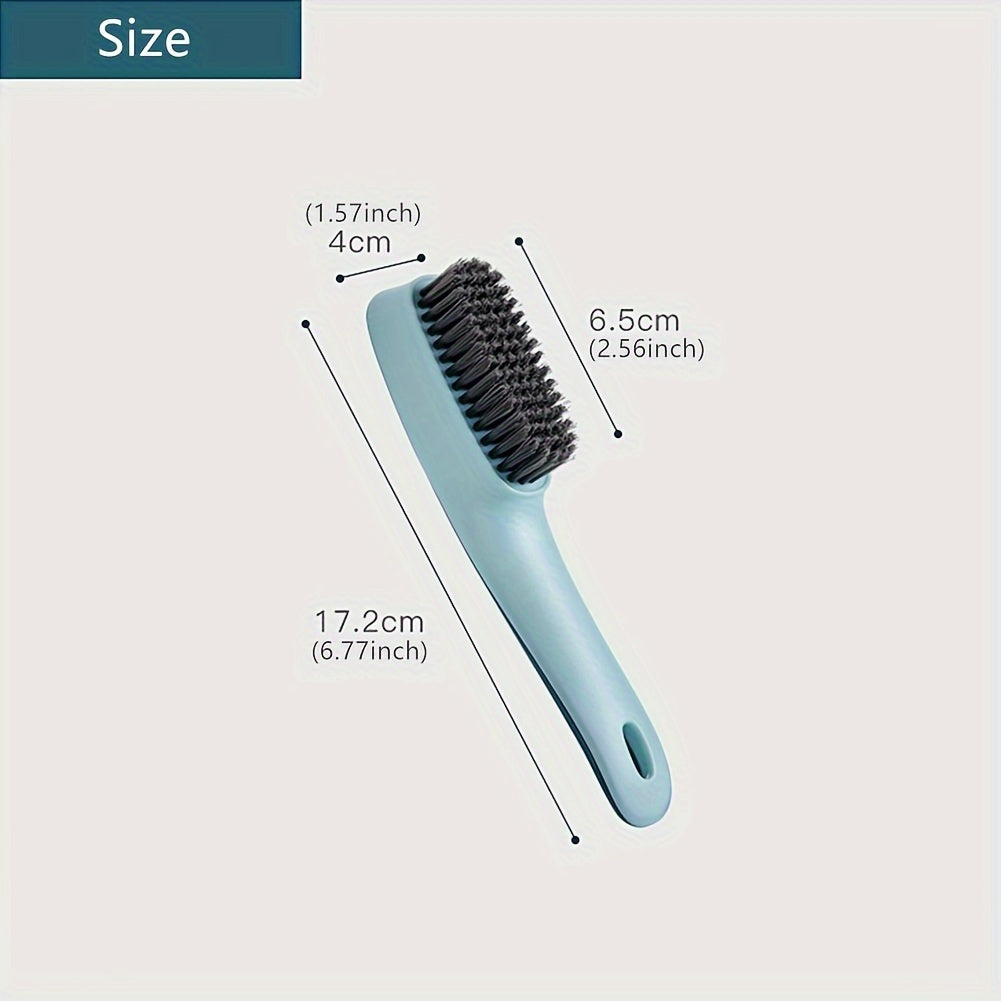 Soft Bristle Shoe Brush Long Handle for Shoes Clothes Glass Walls Floors