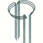 6pcs Metal Plant Support Stakes for Tall Flowers Tomatoes Hydrangeas 25.4cm