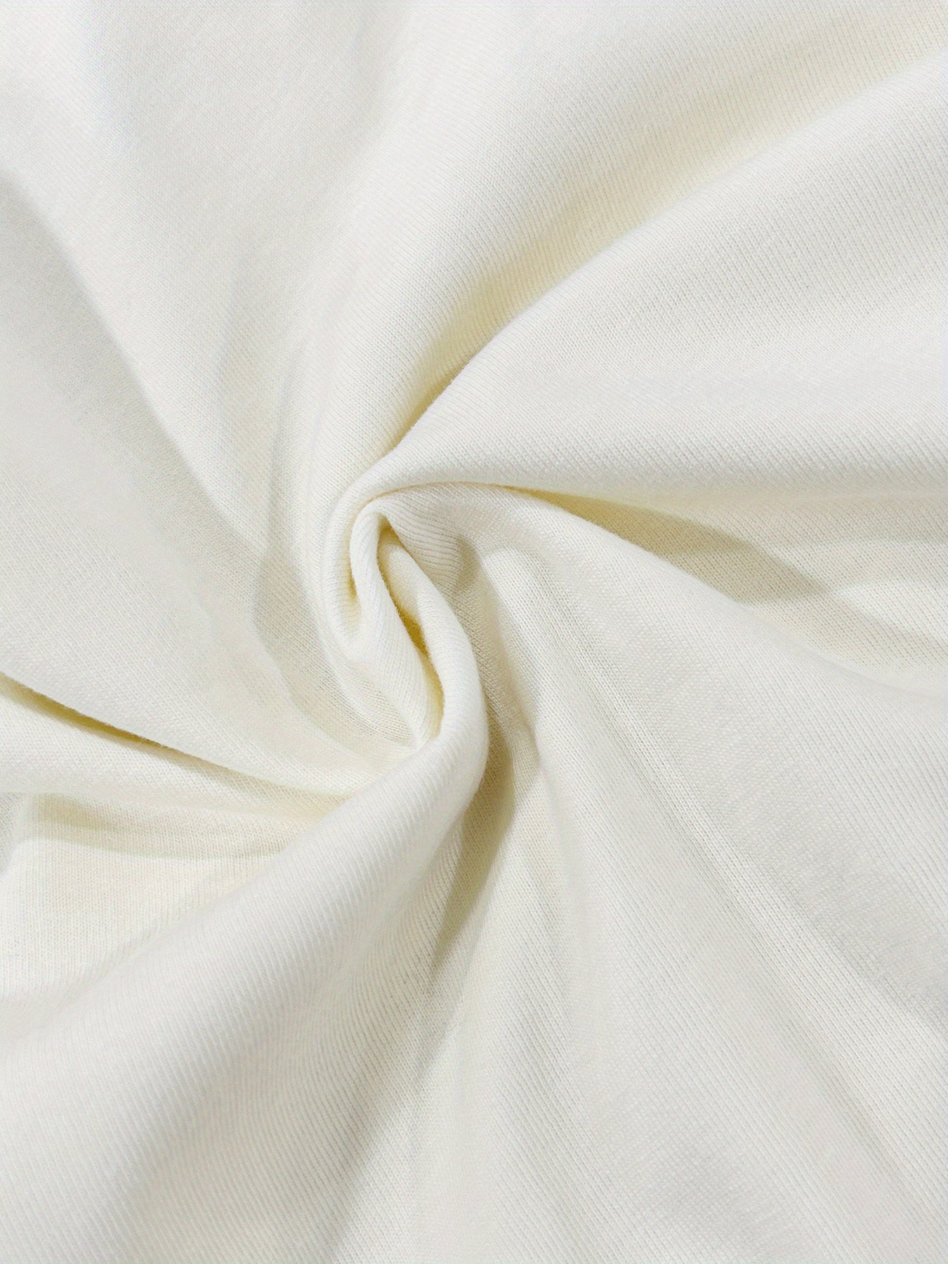 Women's Cotton Knit T-Shirt with "Prosecco Mood" Letter Print Crew Neck Short Sleeve All-Season Casual