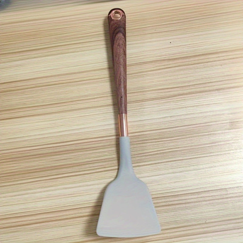 Silicone oshxona asboblari to'plami yopishqoq bo'lmagan spatula issiqlikka chidamli oson tozalanadi