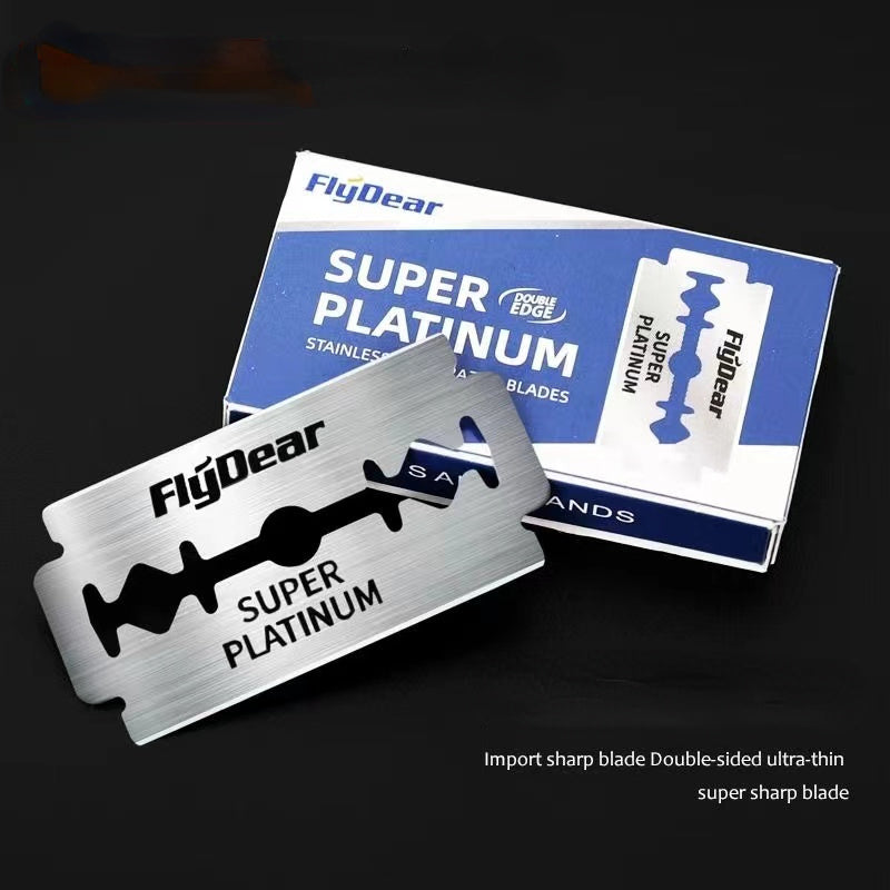 Мужские лезвия для бритвы из нержавеющей стали, упаковка 10/20/50
