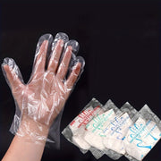 200 Disposable Waterproof Plastic Gloves for Cooking Food Prep and Kitchen Use