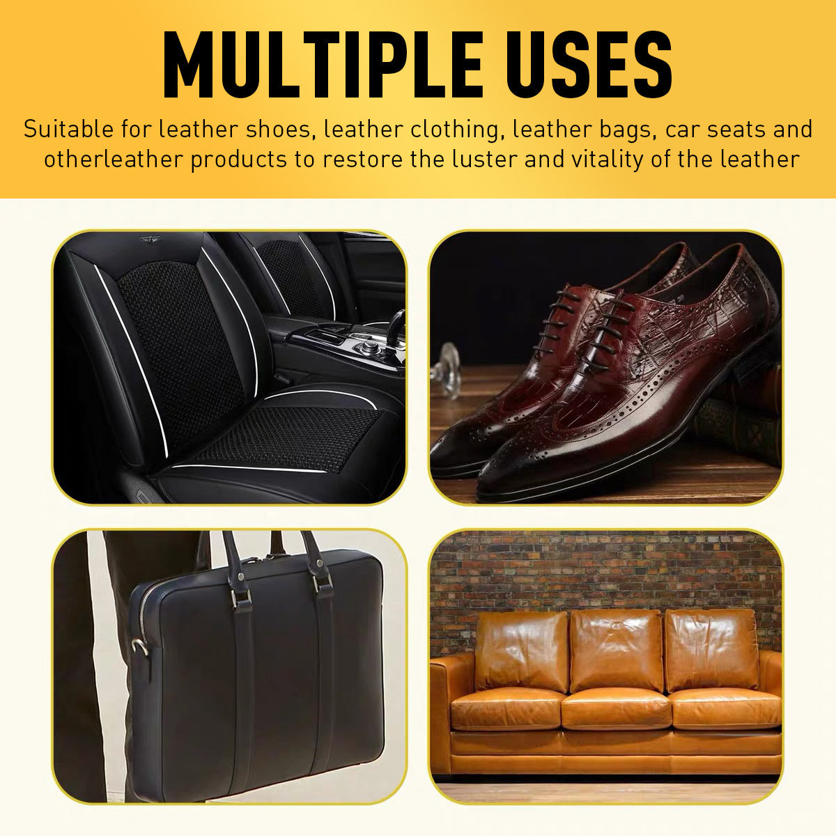 Воск для восстановления интерьера автомобиля 150 мл, кондиционер для шин, кожаная панель