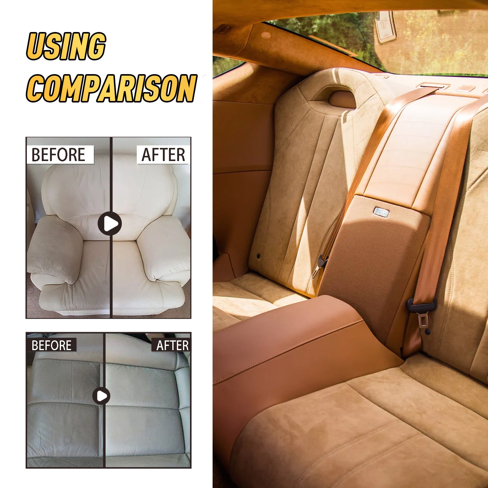 Воск для восстановления интерьера автомобиля 150 мл, кондиционер для шин, кожаная панель