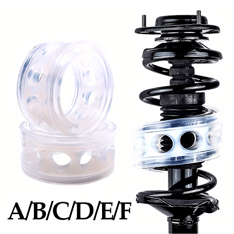 2PCS Amortiguadores de resorte de choque para coche, protectores duraderos de uretano, topes de coche