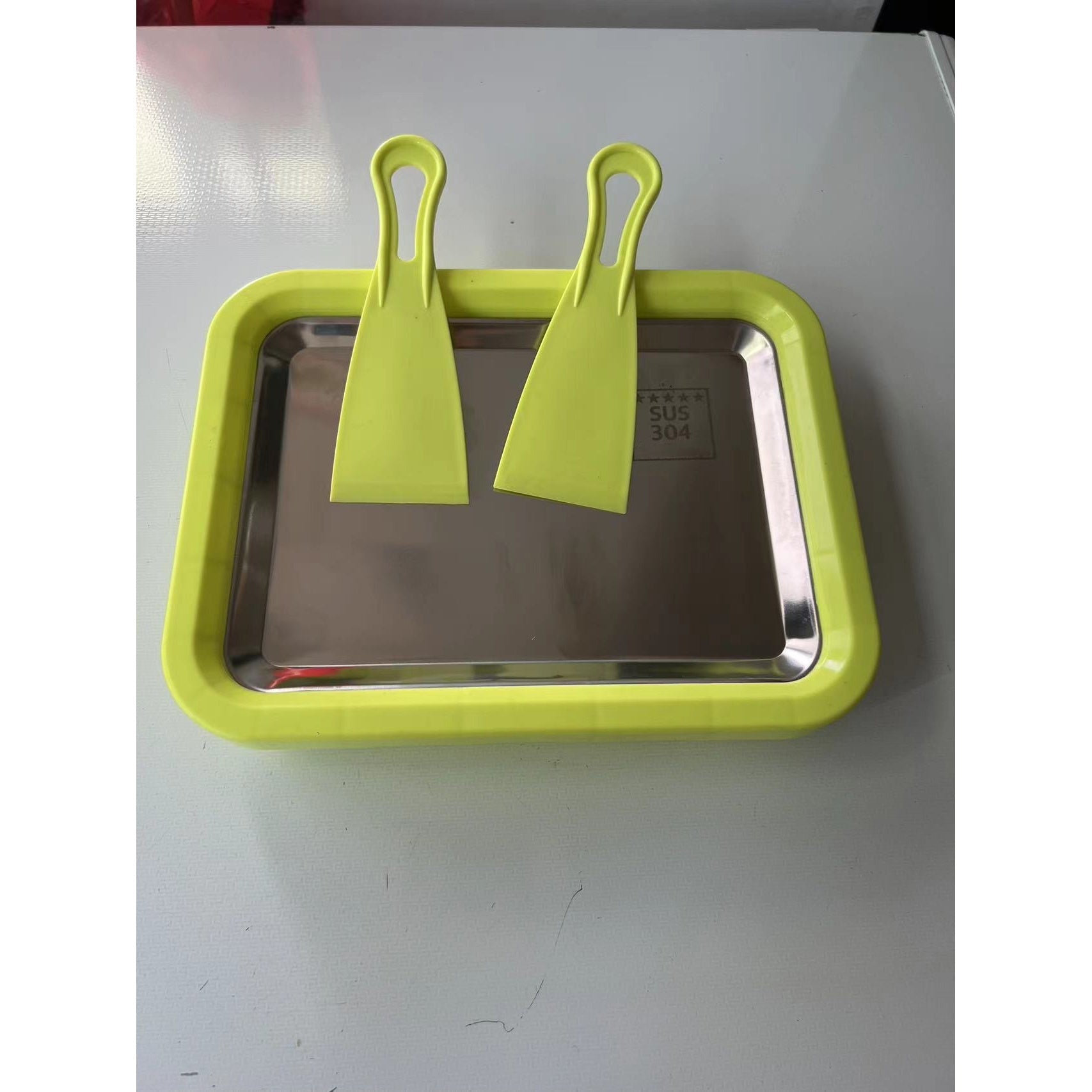 Stainless Steel Ice Cream Maker 3 Quart Manual Home Use for Milk Yogurt