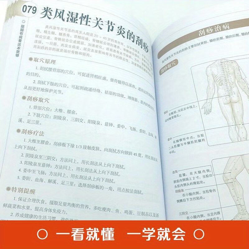 Self-Treatment for Leg Health Book Traditional Chinese Medicine Acupoint Massage Techniques