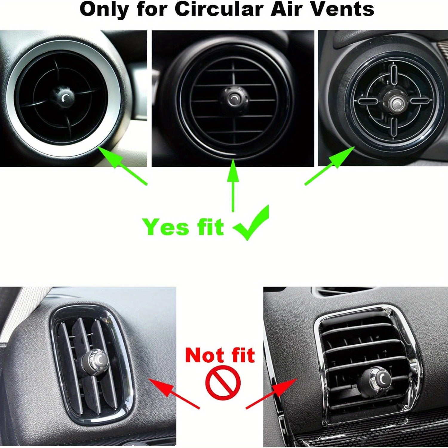 Soporte para teléfono de coche para MINI Countryman R55 R56 R60 R61 R57 R58 R59 negro ajustable