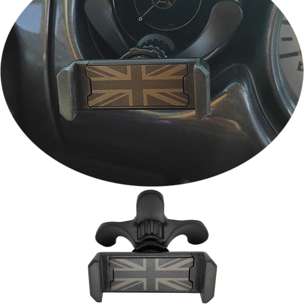 Soporte para teléfono de coche para MINI Countryman R55 R56 R60 R61 R57 R58 R59 negro ajustable