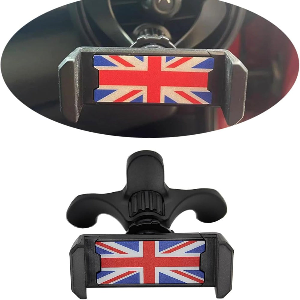 Soporte para teléfono de coche para MINI Countryman R55 R56 R60 R61 R57 R58 R59 negro ajustable