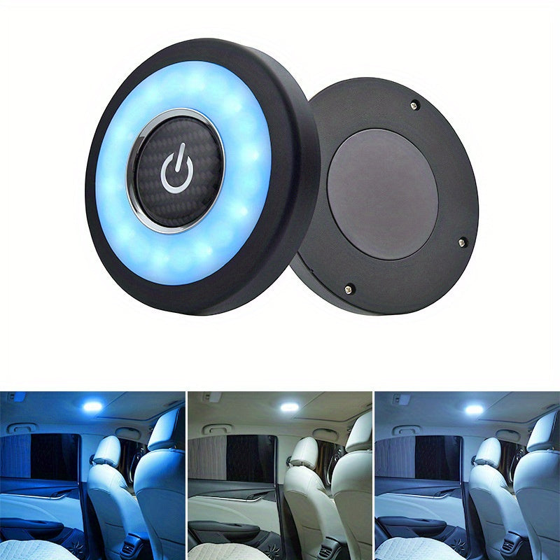 LED Car Ceiling Light Dual-Color Ambient Night Light for Vehicle Interior