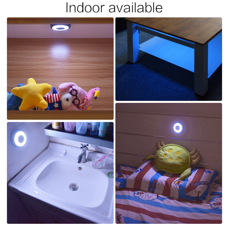 LED Car Ceiling Light Dual-Color Ambient Night Light for Vehicle Interior