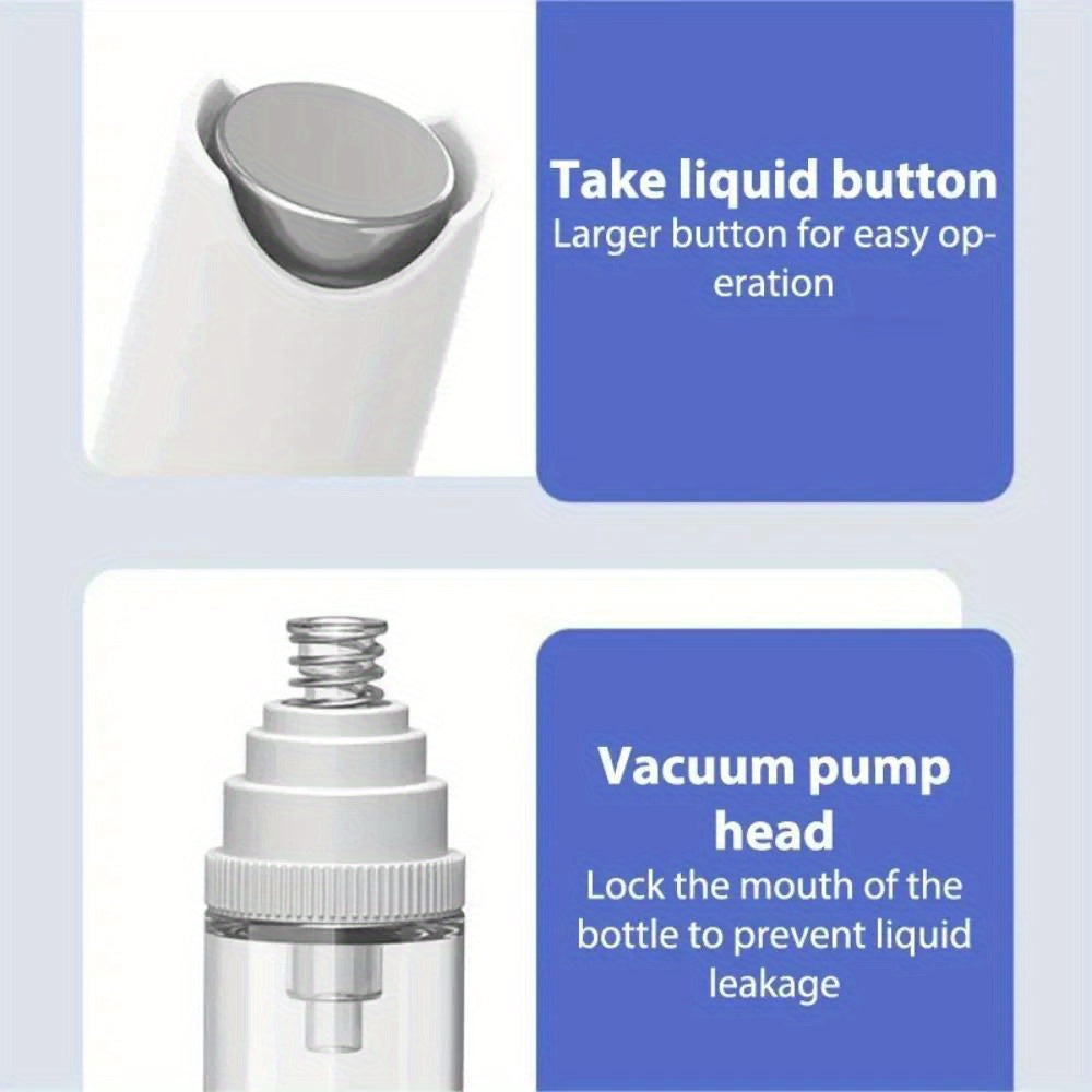 Portable Scalp Massager Comb for Hair Growth and Oil Application, Refillable, Waterproof