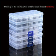 600pcs Fishing Hooks Set Carbon Steel Barbed Sharp for Freshwater Saltwater