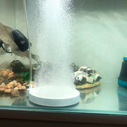 Nano Air Stone Oxygen Diffuser for Aquarium PVC Silent High-Efficiency Air Disk Bubble