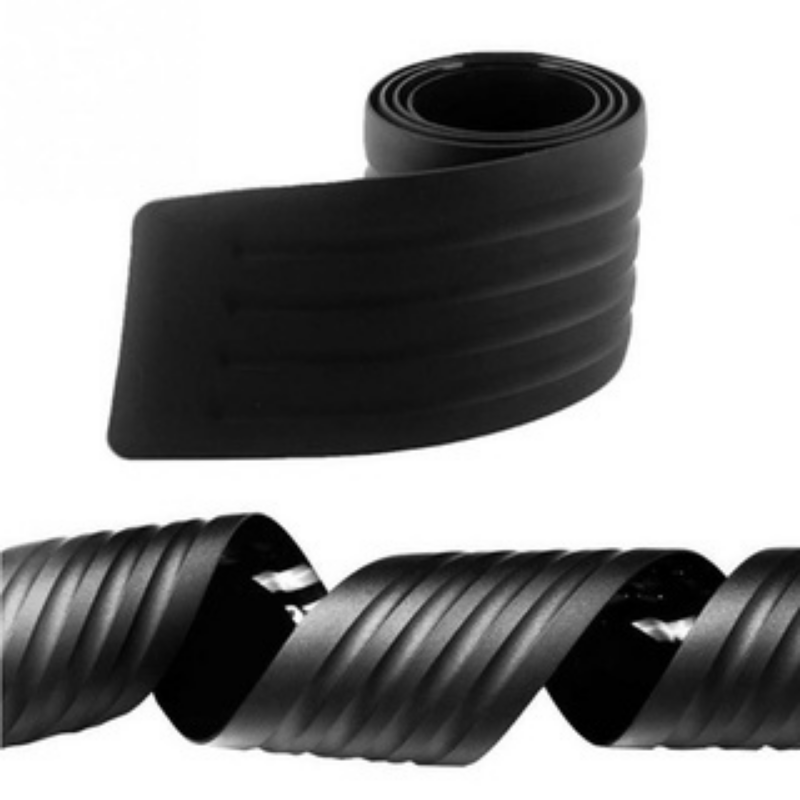 Universal Car Rear Bumper Protector Stickers Rubber Strip Cover Scratch Guard Car Accessories