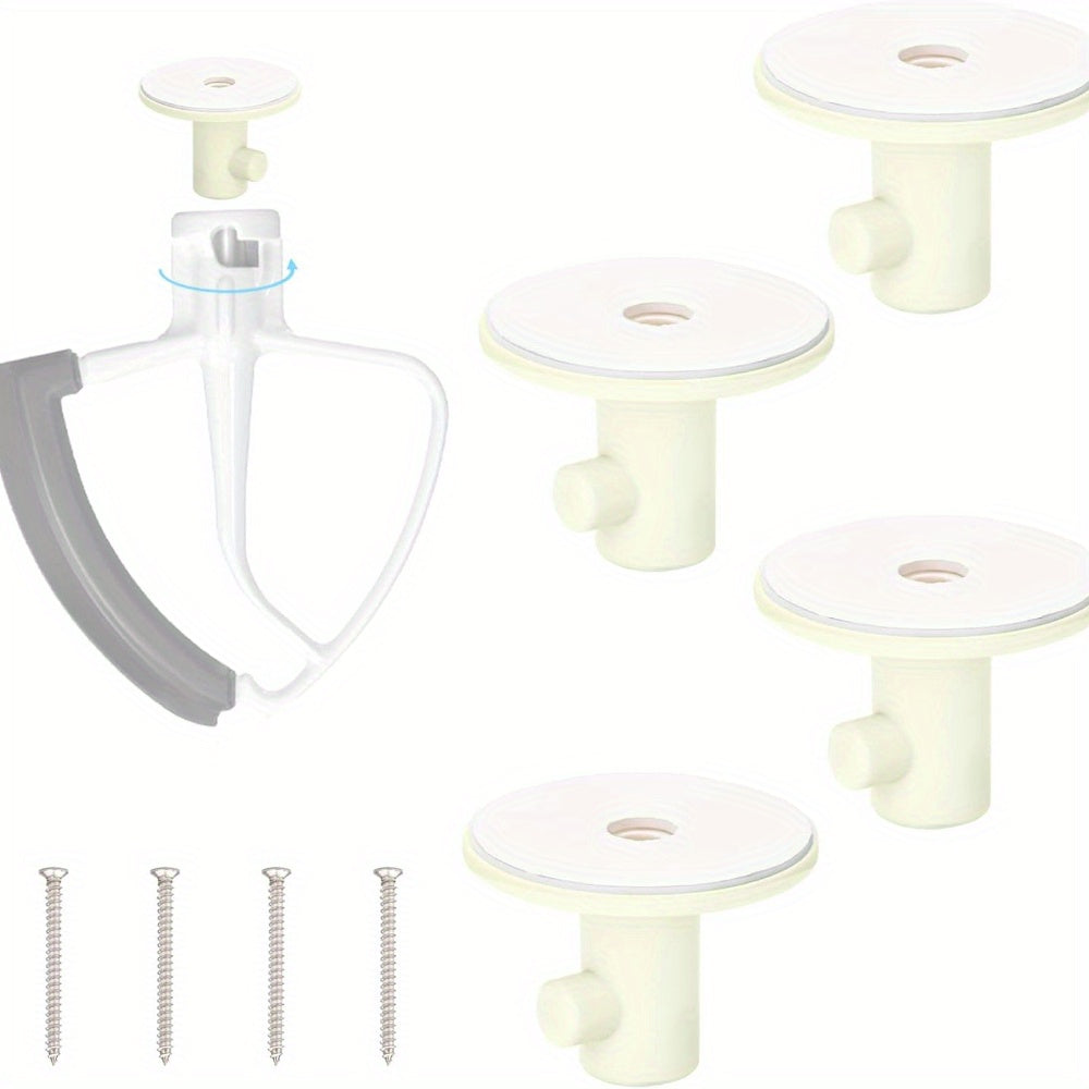 4pcs Plastic Stand Mixer Holders Kitchen Organizer for Accessories