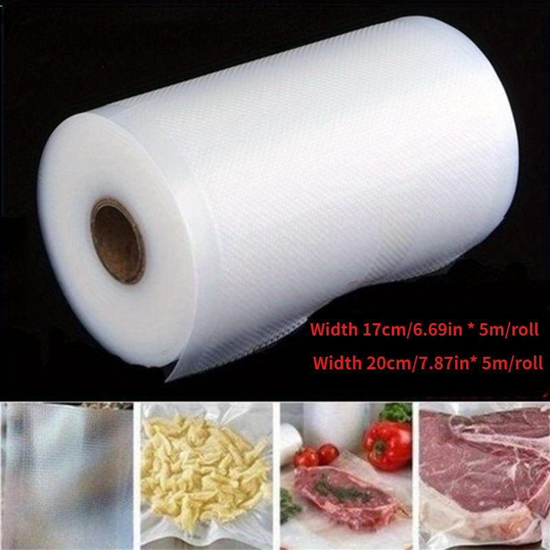 16.4ft Reusable Vacuum Seal Food Storage Bags Airtight with Multiple Widths