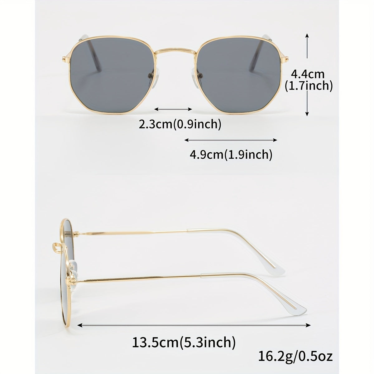 Men's Black Beige Oval Street Casual Glasses Set with 4 Pairs for Daily and Business Use