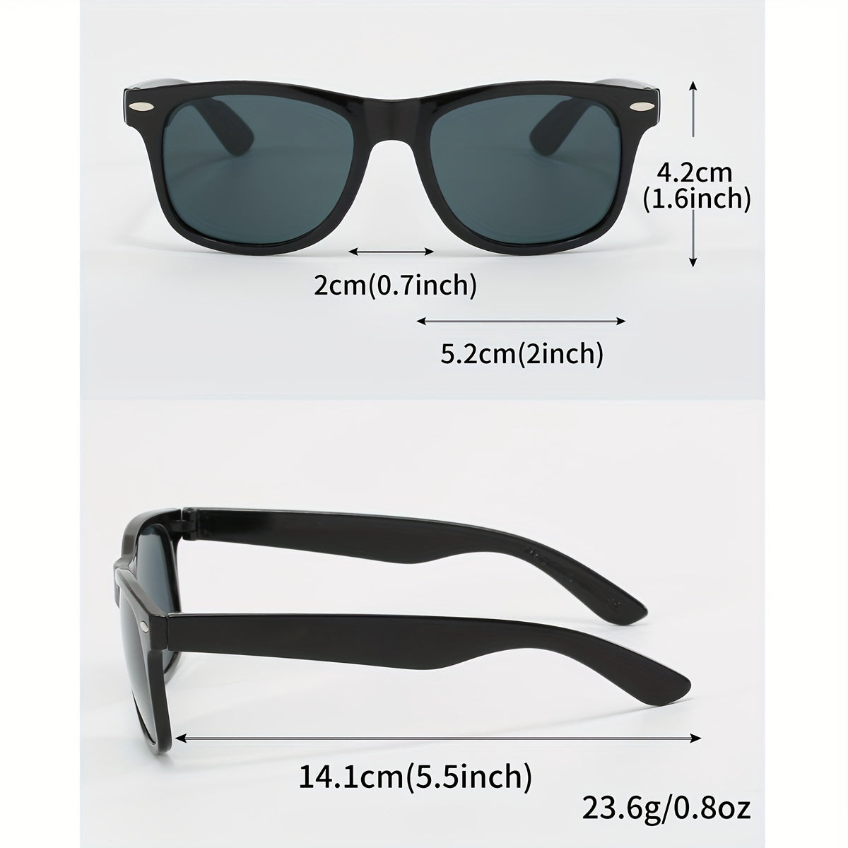 Men's Black Beige Oval Street Casual Glasses Set with 4 Pairs for Daily and Business Use