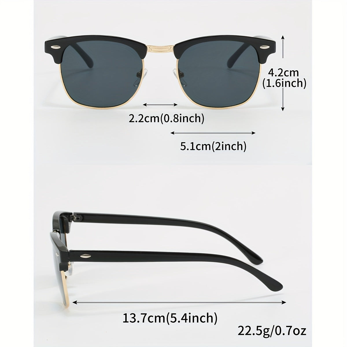 Men's Black Beige Oval Street Casual Glasses Set with 4 Pairs for Daily and Business Use