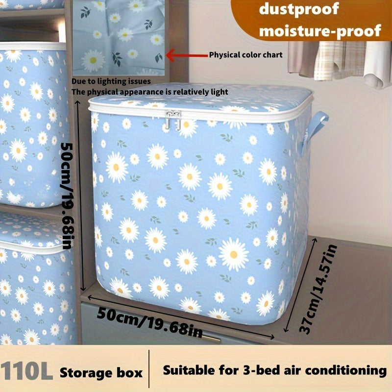 Foldable Waterproof Storage Bags Set for Clothes and Blankets Travel Home Organizer