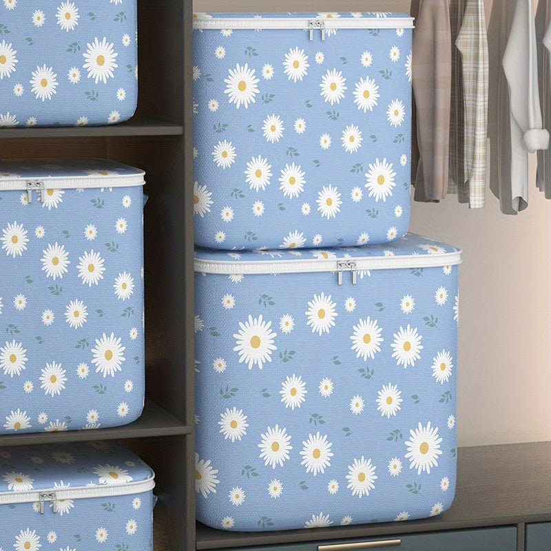 Foldable Waterproof Storage Bags Set for Clothes and Blankets Travel Home Organizer