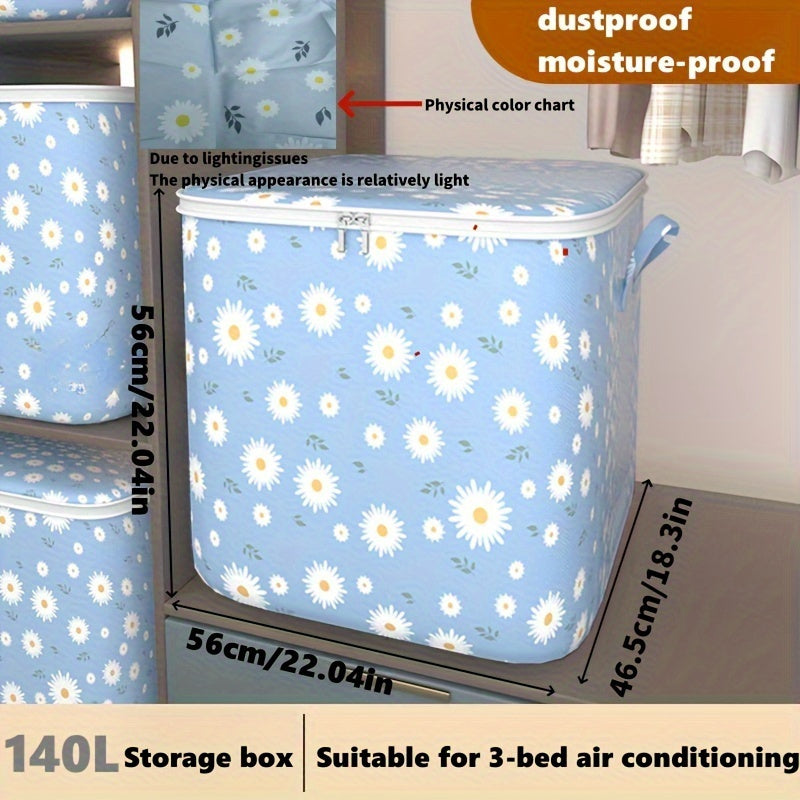 Foldable Waterproof Storage Bags Set for Clothes and Blankets Travel Home Organizer