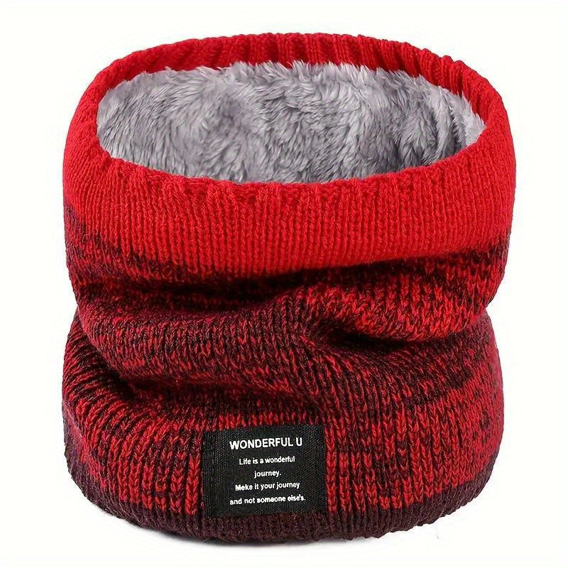 Kuz va qishning zaruriy buyumlari: Shamolga chidamli, iliq va zamonaviy trikotaj bo'yin qopqog'i, ichki qismi plus velur bilan qoplangan. Ushbu ko'p funksiyali sharf qo'shimcha iliqlik uchun qalinlashtirilgan.