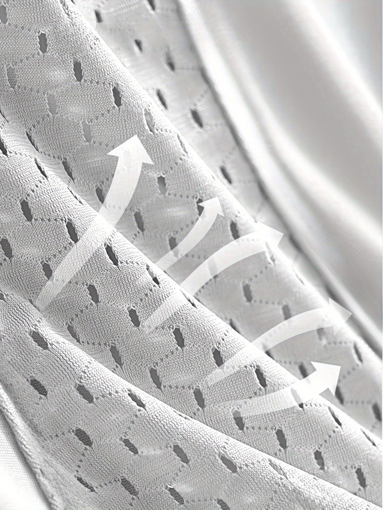 Plus Size Breathable Mesh Boxer Briefs 5-Pack with Solid Colors and Contrast Mesh Details