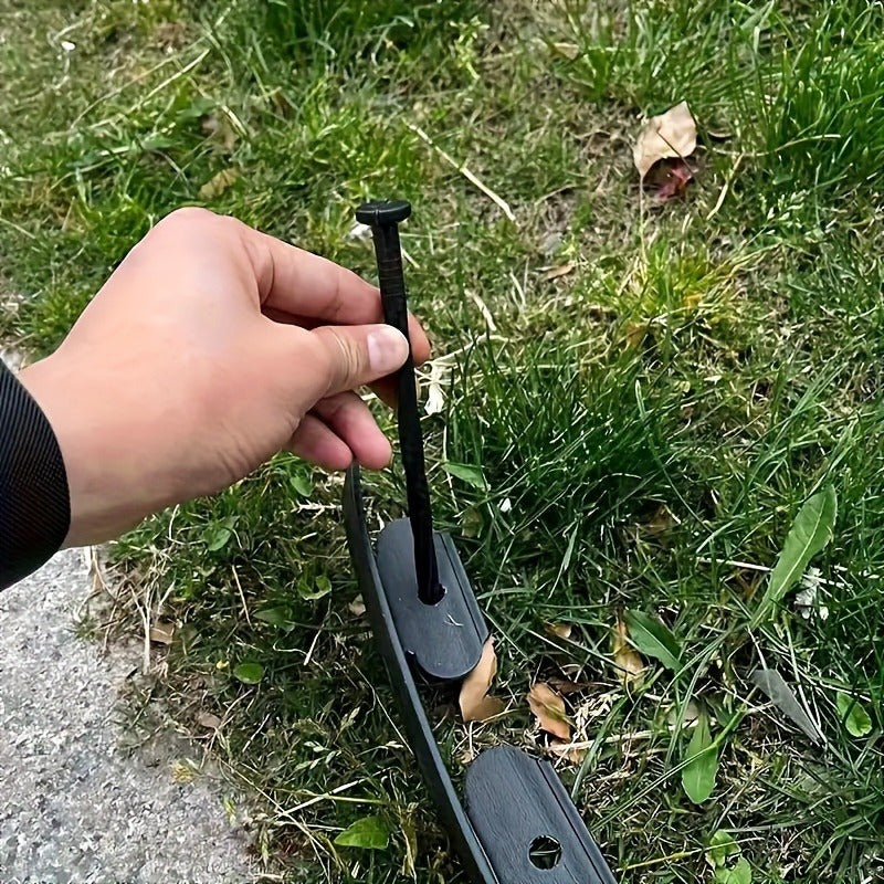 5m Qora PE Plastik Bog'chek Chegara To'plami, Anchors bilan, Landshaft va o'tin ajratish uchun