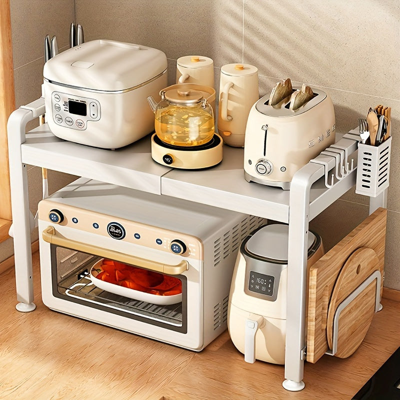 Uy uchun tashkilot uchun 6 ta g‘ilof bilan karbon po‘latdan yasalgan tortib olinadigan oshxona saqlash racki