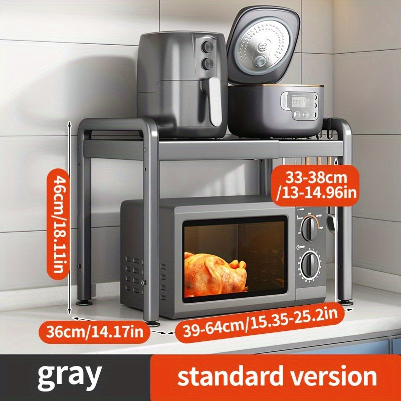 Uy uchun tashkilot uchun 6 ta g‘ilof bilan karbon po‘latdan yasalgan tortib olinadigan oshxona saqlash racki