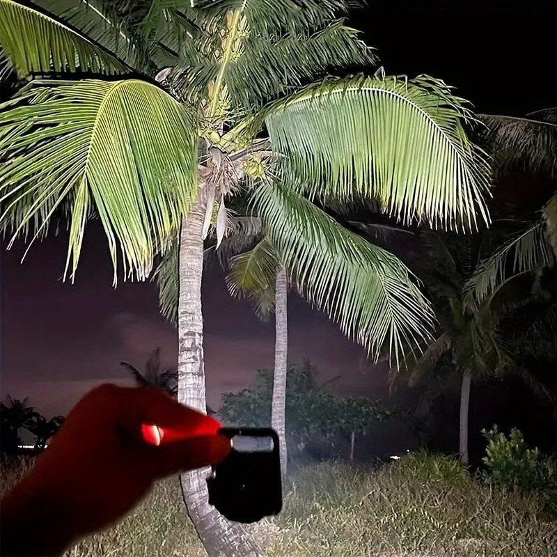 Lámparas de llavero Mini LED 3-5 unidades, linternas magnéticas portátiles para acampar