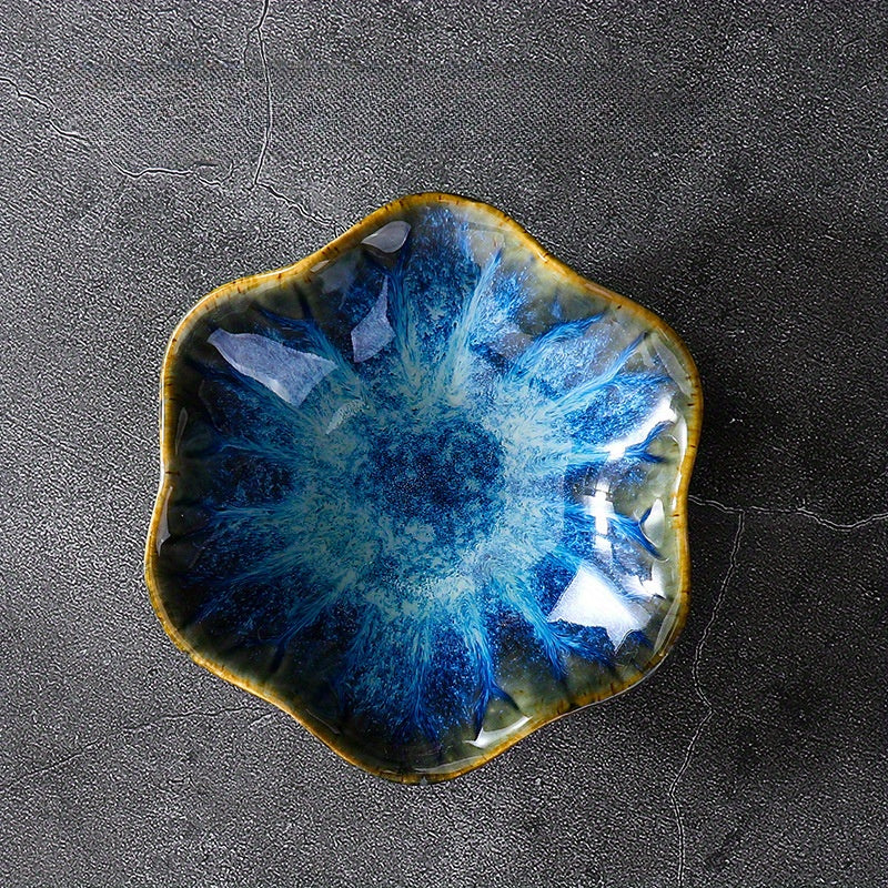 Bandeja de cerámica rosa para joyas, anillos, llaves y objetos pequeños. Regalo elegante para cumpleaños o Día de San Valentín