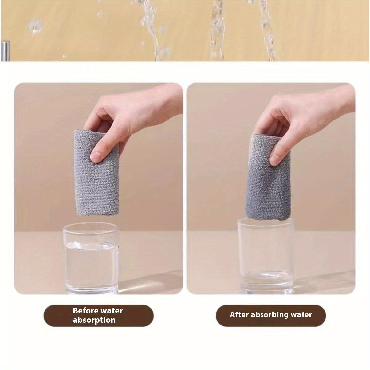 Juego de 20 paños de limpieza de microfibra, ultra-suaves, altamente absorbentes, lavables a máquina