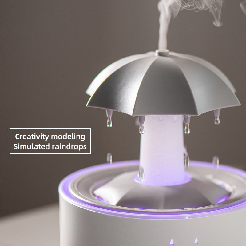 Rain Cloud Aroma Diffuser with 7-Color Lighting Timer Essential Oil Compatibility Home Humidifier