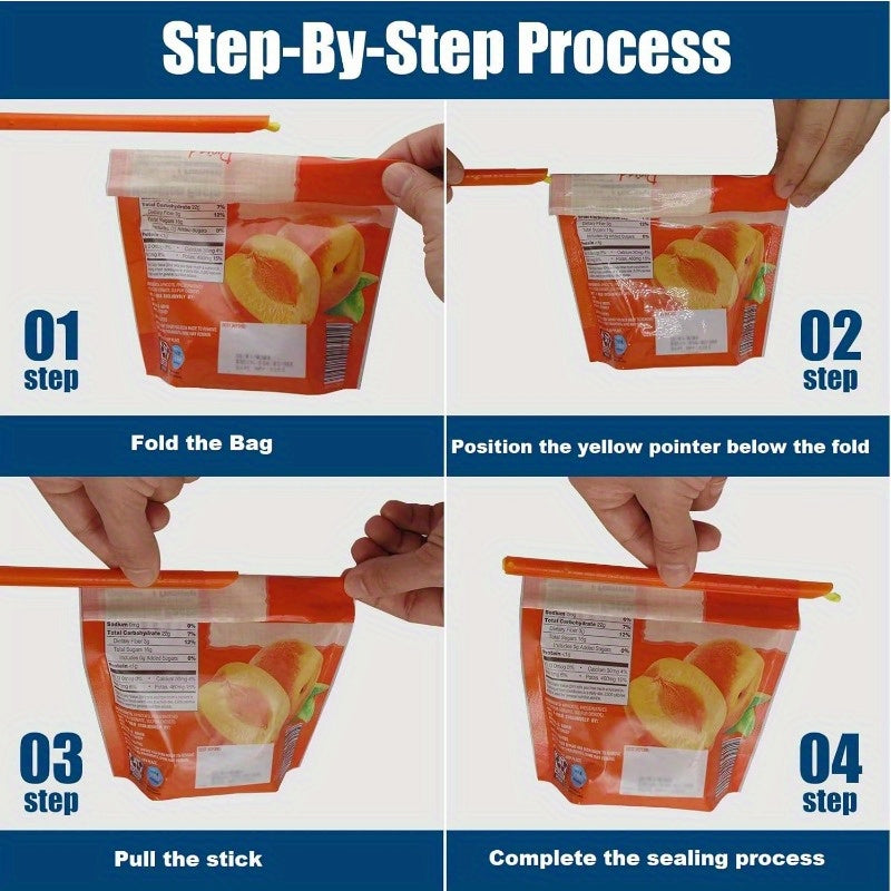 5 Pieces Durable Food Sealing Clips Waterproof Storage Organizer Kitchen Accessories