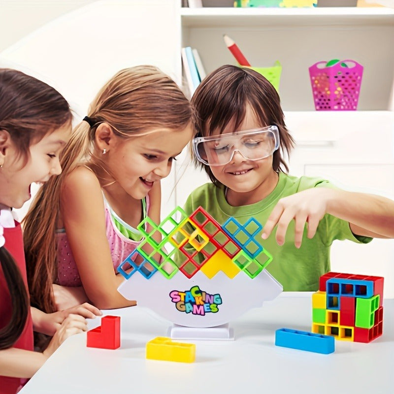 Building Block Game for Kids and Family, Educational Toy, Perfect for Parties